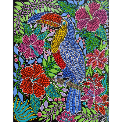 Ingooood Jigsaw Puzzle 1000 Pieces- BIRD OF THE TROPICS - Entertainment Toys for Adult Special Graduation or Birthday Gift Home Decor