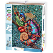 Ingooood Jigsaw Puzzle 1000 Pieces- CHAMELEON - Entertainment Toys for Adult Special Graduation or Birthday Gift Home Decor - Ingooood jigsaw puzzle 1000 piece
