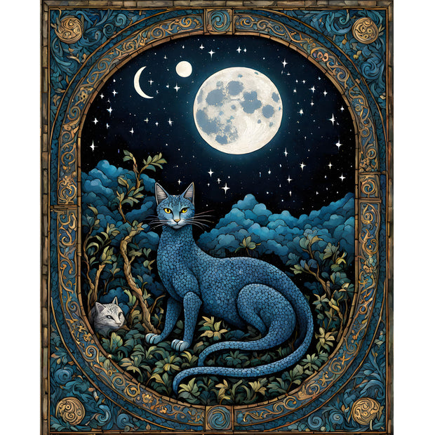 Ingooood Jigsaw Puzzle 1000 Pieces- CHAT-DRAGON ET SON AMI FÉLIN - Entertainment Toys for Adult Special Graduation or Birthday Gift Home Decor - Ingooood jigsaw puzzle 1000 piece