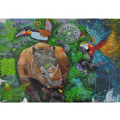 Ingooood Jigsaw Puzzle 1000 Pieces- ESPRIT SAUVAGE-RÊVERIES - Entertainment Toys for Adult Special Graduation or Birthday Gift Home Decor - Ingooood jigsaw puzzle 1000 piece