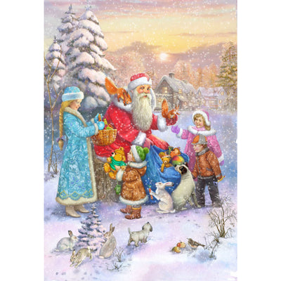 Ingooood Jigsaw Puzzle 1000 Pieces- Christmas Series-HAPPY NEW YEAR- Entertainment Toys for Adult Special Graduation or Birthday Gift Home Decor - Ingooood jigsaw puzzle 1000 piece