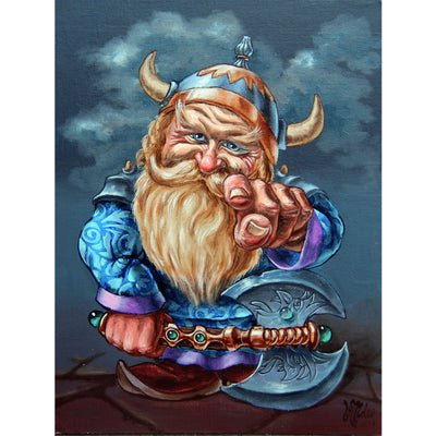 Ingooood Jigsaw Puzzle 1000 Pieces- POINTING GNOME - Entertainment Toys for Adult Special Graduation or Birthday Gift Home Decor - Ingooood jigsaw puzzle 1000 piece