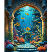 Ingooood Jigsaw Puzzle 1000 Pieces- RUINES ENGLOUTIES - Entertainment Toys for Adult Special Graduation or Birthday Gift Home Decor - Ingooood jigsaw puzzle 1000 piece