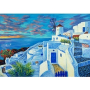 Ingooood Jigsaw Puzzle 1000 Pieces- SANTORINI - Entertainment Toys for Adult Special Graduation or Birthday Gift Home Decor - Ingooood jigsaw puzzle 1000 piece