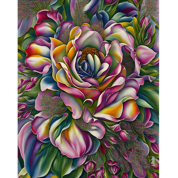 Ingooood Wooden Jigsaw Puzzle 1000 Piece - SEPTEMBER ROSE - Ingooood jigsaw puzzle 1000 piece