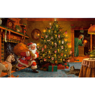 Ingooood Jigsaw Puzzle 1000 Pieces- Christmas Series- Christmas Eve - Entertainment Toys for Adult Special Graduation or Birthday Gift Home Decor - Ingooood jigsaw puzzle 1000 piece