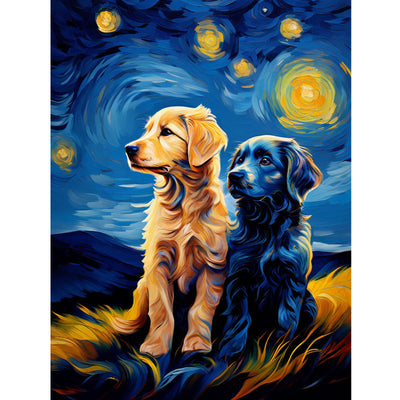 Ingooood Jigsaw Puzzle 1000 Pieces- Waiting Under the Stars - Entertainment Toys for Adult Special Graduation or Birthday Gift Home Decor - Ingooood jigsaw puzzle 1000 piece