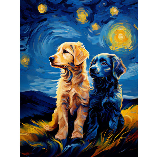 Ingooood Jigsaw Puzzle 1000 Pieces- Waiting Under the Stars - Entertainment Toys for Adult Special Graduation or Birthday Gift Home Decor - Ingooood jigsaw puzzle 1000 piece