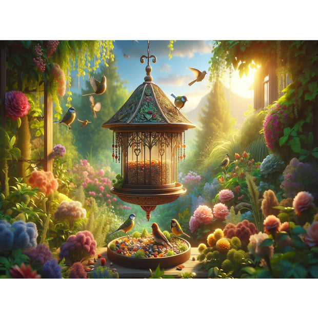 Ingooood Jigsaw Puzzle 1000 Pieces- Birdie's Paradise - Entertainment Toys for Adult Special Graduation or Birthday Gift Home Decor - Ingooood jigsaw puzzle 1000 piece