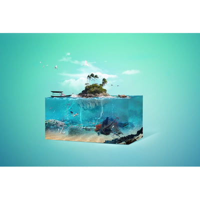 Ingooood Wooden Jigsaw Puzzle 1000 Pieces for Adult- Small World - Ingooood jigsaw puzzle 1000 piece