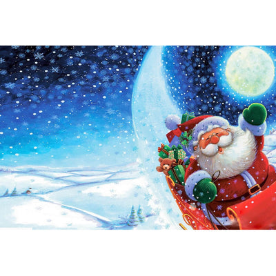 Ingooood Wooden Jigsaw Puzzle 1000 Pieces for Adult-Santa and His Sleigh - Ingooood jigsaw puzzle 1000 piece