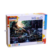Ingooood Wooden Jigsaw Puzzle 1000 Piece - Dragon Mystery - Ingooood jigsaw puzzle 1000 piece