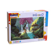 Ingooood Wooden Jigsaw Puzzle 1000 Pieces-Martial arts in the deep mountains- Entertainment Toys for Adult Special Graduation or Birthday Gift Home Decor - Ingooood jigsaw puzzle 1000 piece