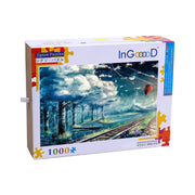 Ingooood Wooden Jigsaw Puzzle 1000 Pieces for Adult-Lonely Balloon - Ingooood jigsaw puzzle 1000 piece