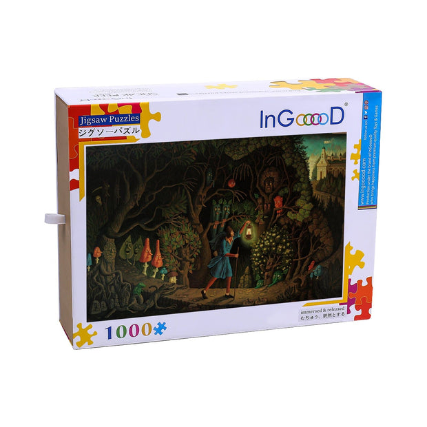 Ingooood Wooden Jigsaw Puzzle 1000 Pieces for Adult-Weird woods - Ingooood jigsaw puzzle 1000 piece