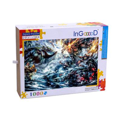 Ingooood Wooden Jigsaw Puzzle 1000 Piece - Mechanical monster - Ingooood jigsaw puzzle 1000 piece