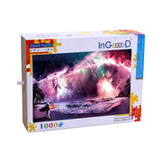 Ingooood Wooden Jigsaw Puzzle 1000 Piece - Star Surf - Ingooood jigsaw puzzle 1000 piece