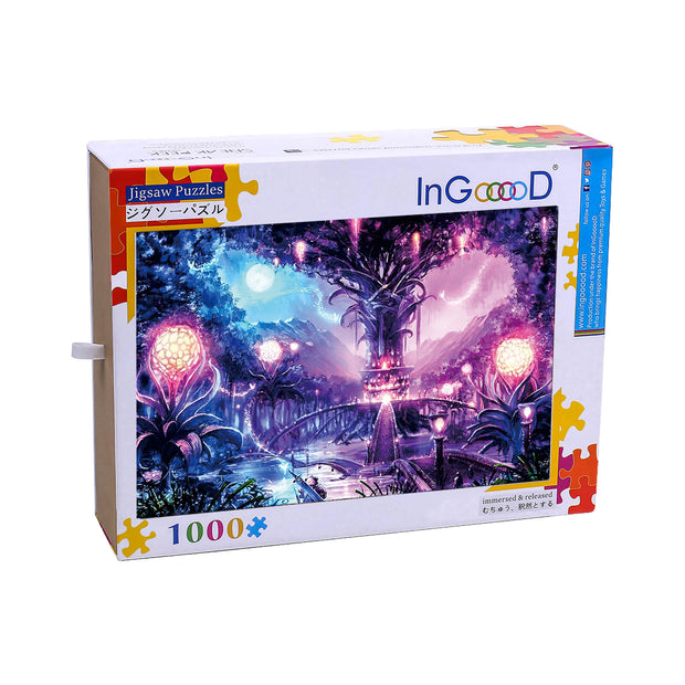 Ingooood Wooden Jigsaw Puzzle 1000 Piece - Deep in the forest - Ingooood jigsaw puzzle 1000 piece