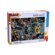 Ingooood Wooden Jigsaw Puzzle 1000 Piece - Gotham City Building - Ingooood jigsaw puzzle 1000 piece