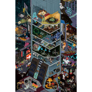 Ingooood Wooden Jigsaw Puzzle 1000 Piece - Gotham City Building - Ingooood jigsaw puzzle 1000 piece