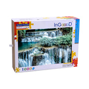 Ingooood Wooden Jigsaw Puzzle 1000 Piece - Waterfall - Ingooood jigsaw puzzle 1000 piece