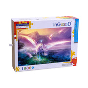 Ingooood Wooden Jigsaw Puzzle 1000 Pieces for Adult-Fantasy Pegasus - Ingooood jigsaw puzzle 1000 piece