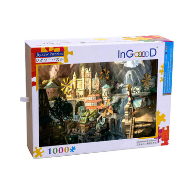 Ingooood Wooden Jigsaw Puzzle 1000 Piece - Canyon City - Ingooood jigsaw puzzle 1000 piece