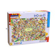 Ingooood Wooden Jigsaw Puzzle 1000 Piece - Monster Gathering Place - Ingooood jigsaw puzzle 1000 piece