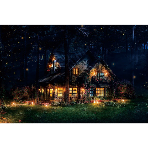 Ingooood Wooden Jigsaw Puzzle 1000 Pieces for Adult- Fireflies in the evening - Ingooood jigsaw puzzle 1000 piece