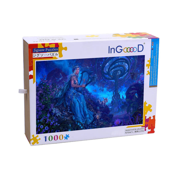 Ingooood Wooden Jigsaw Puzzle 1000 Pieces for Adult-The world of elves - Ingooood jigsaw puzzle 1000 piece