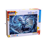 Ingooood Wooden Jigsaw Puzzle 1000 Piece - Ice Elf - Ingooood jigsaw puzzle 1000 piece