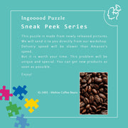 Ingooood Wooden Jigsaw Puzzle 1000 Piece - Mellow Coffee Beans - Ingooood jigsaw puzzle 1000 piece