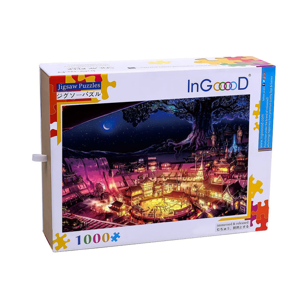 Ingooood Wooden Jigsaw Puzzle 1000 Pieces for Adult- Ceremonial kingdom - Ingooood jigsaw puzzle 1000 piece
