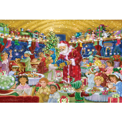 Ingooood Wooden Jigsaw Puzzle 1000 Piece - Christmas Series - Christmas Party - Ingooood jigsaw puzzle 1000 piece