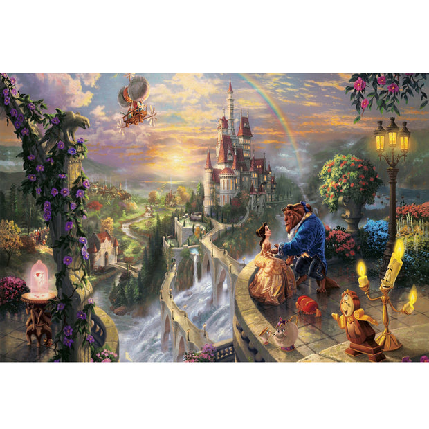 Ingooood Wooden Jigsaw Puzzle 1000 Piece - Beauty and the Beast - Ingooood jigsaw puzzle 1000 piece
