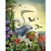 Ingooood Wooden Jigsaw Puzzle 1000 Piece - Flocks of birds roosting - Ingooood jigsaw puzzle 1000 piece