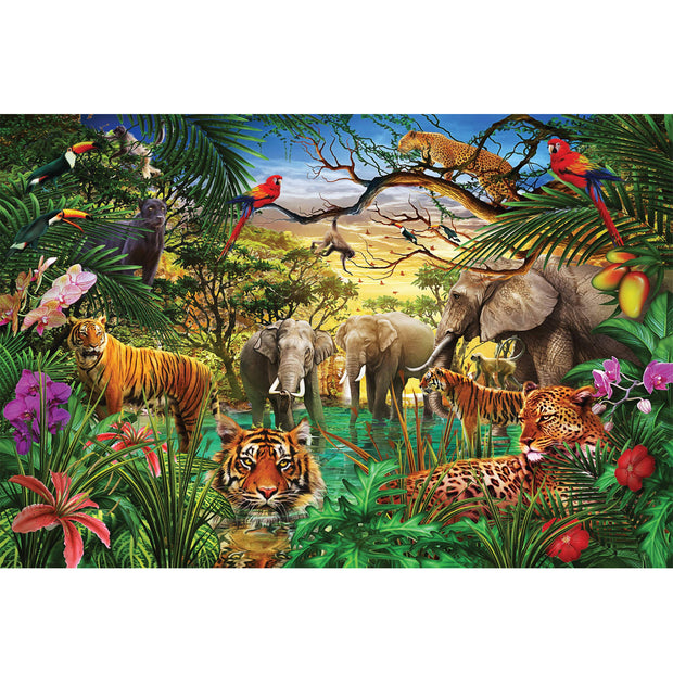 Ingooood Wooden Jigsaw Puzzle 1000 Piece - Animal Collection - Ingooood jigsaw puzzle 1000 piece