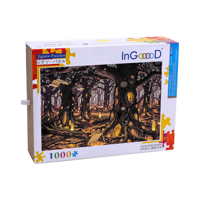 Ingooood Wooden Jigsaw Puzzle 1000 Piece - Tree house1 - Ingooood jigsaw puzzle 1000 piece