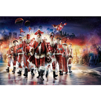 Ingooood Wooden Jigsaw Puzzle 1000 Piece - Christmas Series - Christmas Secret Service - Ingooood jigsaw puzzle 1000 piece