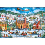 Ingooood Wooden Jigsaw Puzzle 1000 Piece - Christmas Series - Winter Town - Ingooood jigsaw puzzle 1000 piece