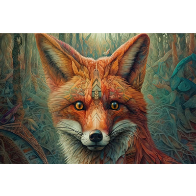 Ingooood Wooden Jigsaw Puzzle 1000 Piece - Fox - Ingooood jigsaw puzzle 1000 piece