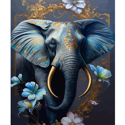 Ingooood Wooden Jigsaw Puzzle 1000 Piece - Golden Elephant - Ingooood jigsaw puzzle 1000 piece