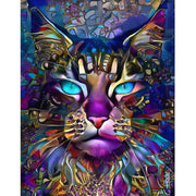 Ingooood Wooden Jigsaw Puzzle 1000 Piece - Blue-eyed cat - Ingooood jigsaw puzzle 1000 piece