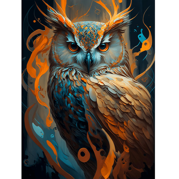 Ingooood Wooden Jigsaw Puzzle 1000 Piece - The Owl's Gaze - Ingooood jigsaw puzzle 1000 piece