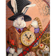 Ingooood Wooden Jigsaw Puzzle 1000 Piece - Mr. Rabbit and the Clock - Ingooood jigsaw puzzle 1000 piece