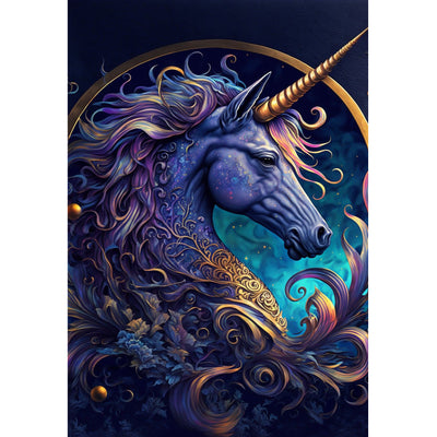 Ingooood Wooden Jigsaw Puzzle 1000 Piece - Noble Unicorn - Ingooood jigsaw puzzle 1000 piece