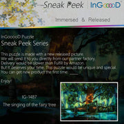 Ingooood-Jigsaw Puzzle 1000 Pieces-Sneak Peek Series-The singing of the fairy tree_IG-1487 Entertainment Toys for Adult Graduation or Birthday Gift Home Decor - Ingooood