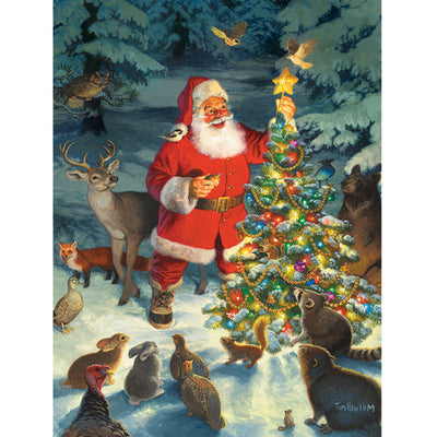 Ingooood Wooden Jigsaw Puzzle 1000 Piece - Christmas Series - Christmas Tree - Ingooood jigsaw puzzle 1000 piece