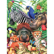 Ingooood Wooden Jigsaw Puzzle 1000 Piece - Get Along in Harmony - Ingooood jigsaw puzzle 1000 piece