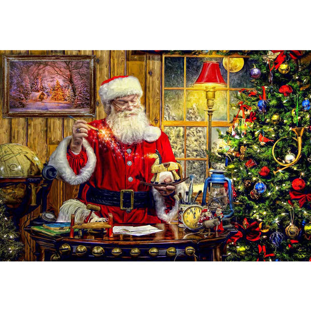 Ingooood Wooden Jigsaw Puzzle 1000 Piece - Making Christmas gifts - Ingooood jigsaw puzzle 1000 piece